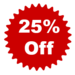 25% Off